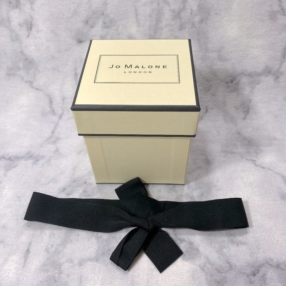 Jo Malone London Square Box, Empty Gift Box with Packaging & Ribbon,3.5x4 in-NEW - Picture 1 of 7